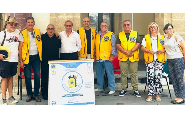 Niscemi. Service solidali del Lions club, con progetti finalizzati al benessere sociale, culturale ed ambientale